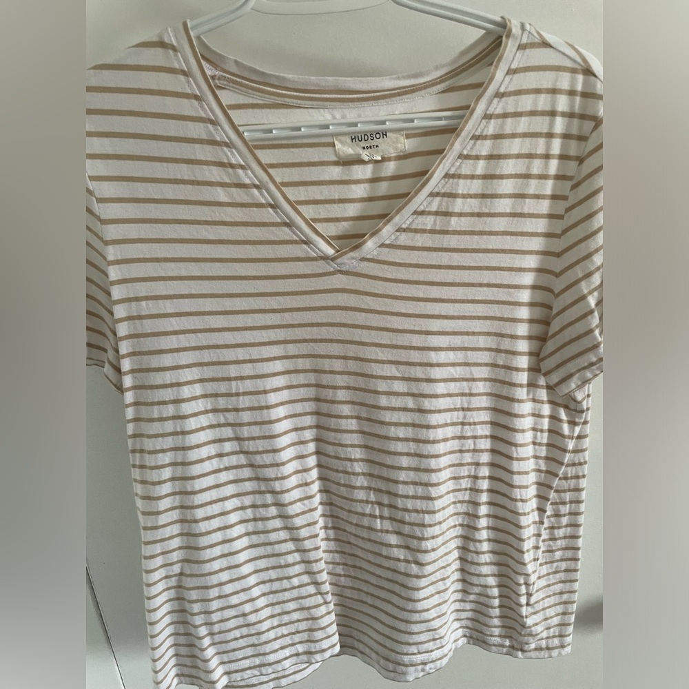 Hudson North Striped T-Shirt, M